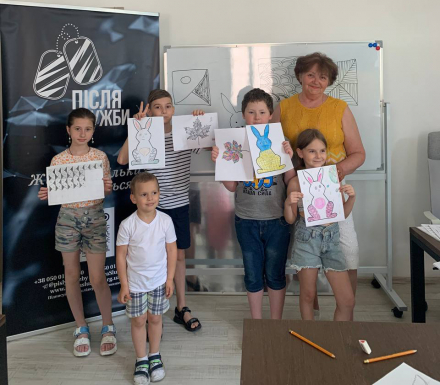 Майстер-клас з малювання для підопічних БФ Мрія